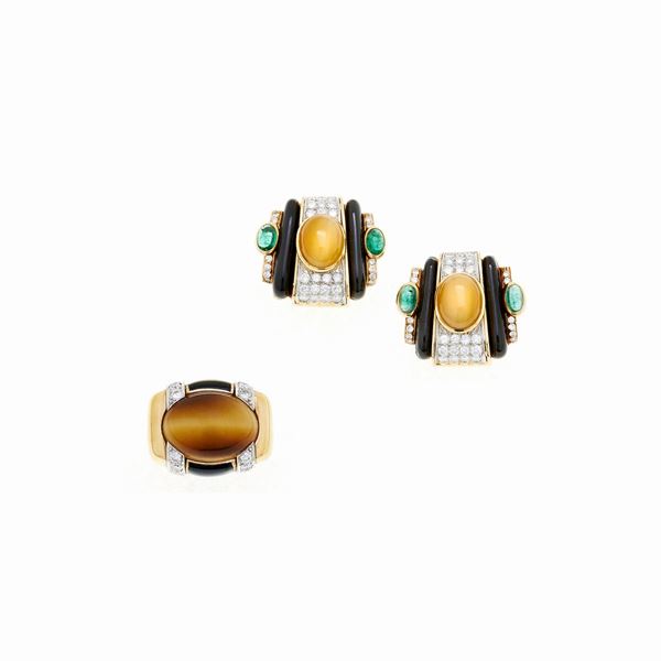 DAVID WEBB : Set, David Webb  - Auction Jewelry of the Twentieth Century - Curio - Casa d'aste in Firenze
