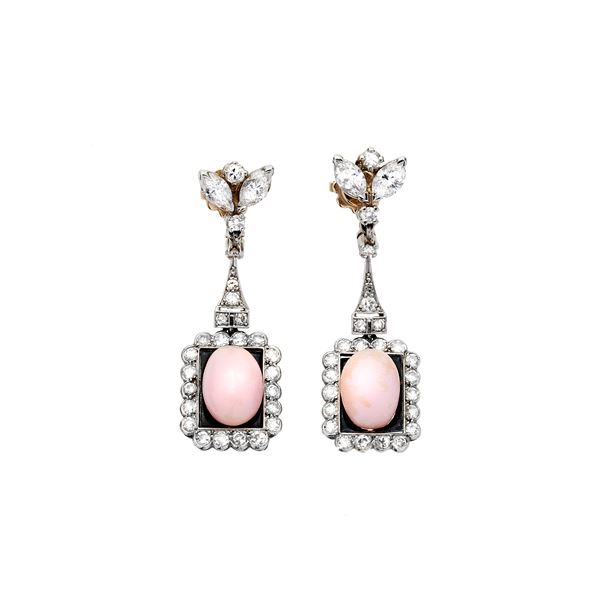 Pair oe Earrings  - Auction Jewels of the twentieth century and Watches - Curio - Casa d'aste in Firenze