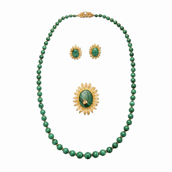 MARCELLO MINOTTO : Parure Marcello Minotto  - Asta Gioielli Antichi, Moderni, Contemporanei e Orologi - Curio - Casa d'aste in Firenze