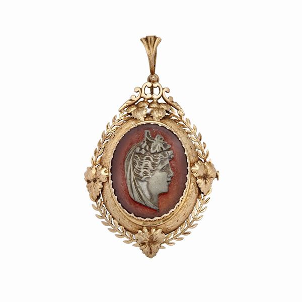 Spilla pendente  - Auction Gioielli Antichi, Moderni, Contemporanei e Orologi - Curio - Casa d'aste in Firenze