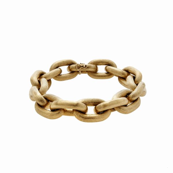 Bracciale in oro giallo  - Asta Gioielli del Novecento e Orologi - Curio - Casa d'aste in Firenze