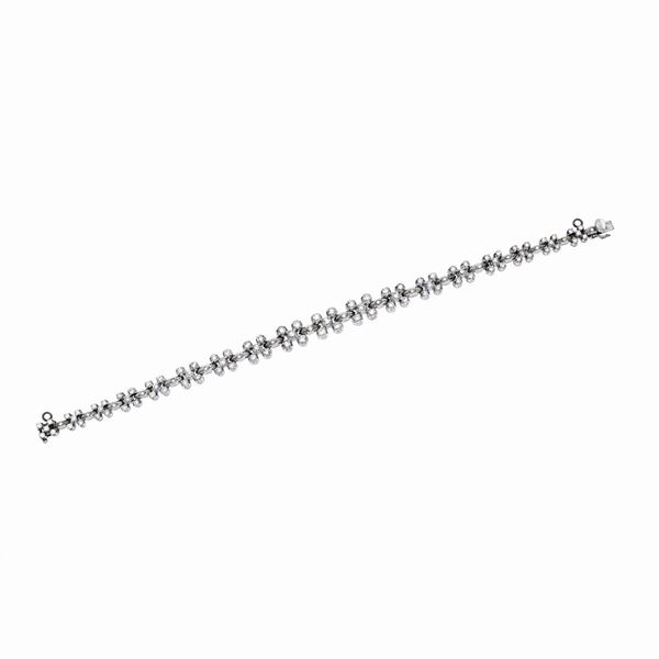 Bracelet with diamonds  - Auction Gioielli del Novecento e Orologi - Curio - Casa d'aste in Firenze