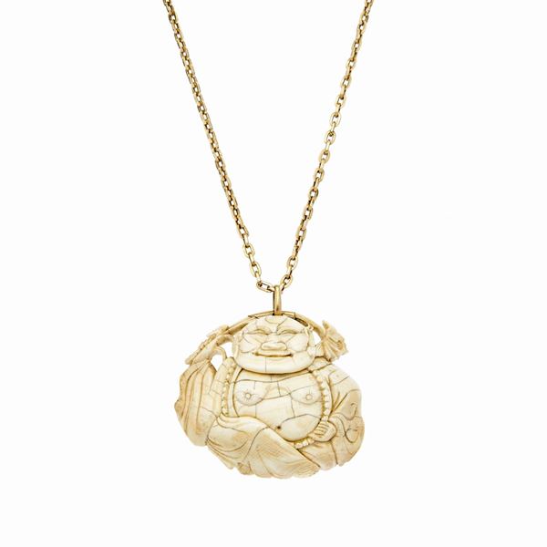 Buddha pendant  - Auction Gioielli del Novecento e Orologi - Curio - Casa d'aste in Firenze