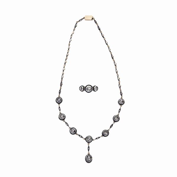 Parure con diamanti