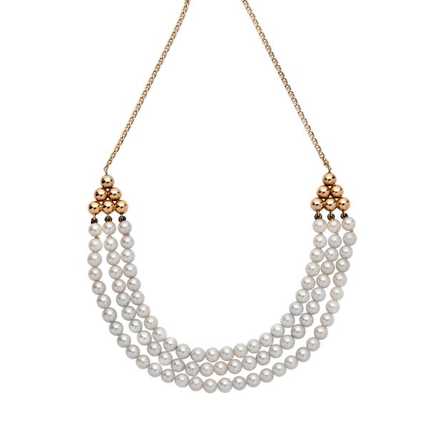 Necklace with pearls  - Auction Gioielli del Novecento e Orologi - Curio - Casa d'aste in Firenze