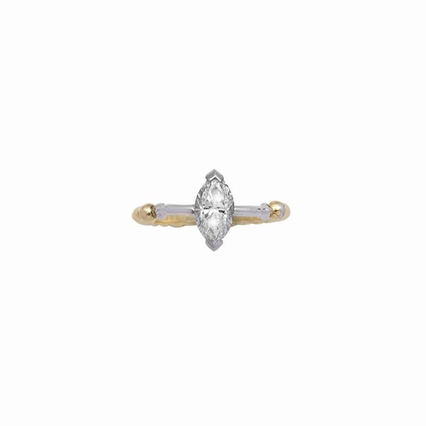 CARTIER - Ring with diamond Cartier