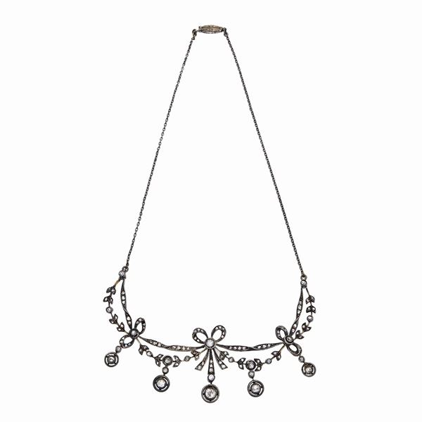 Collier con diamanti