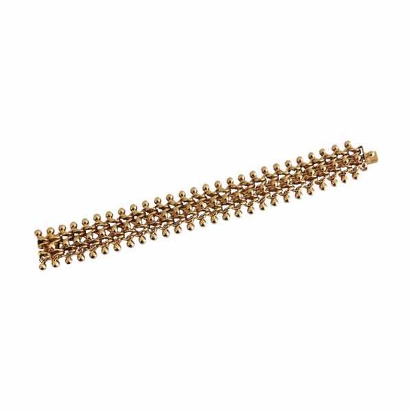 Yellow gold bracelet  - Auction Gioielli del Novecento e Orologi - Curio - Casa d'aste in Firenze