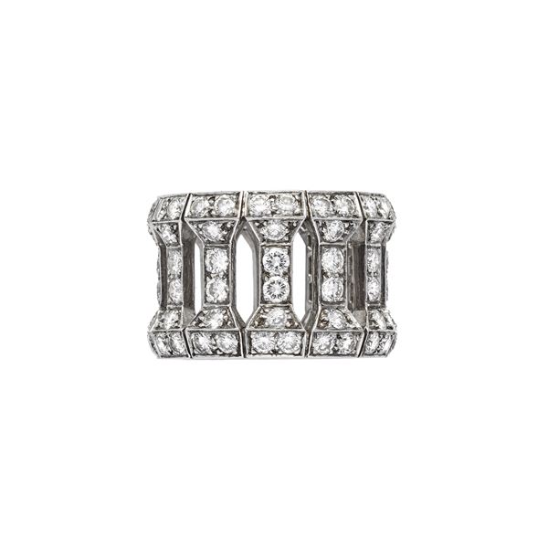 CARTIER - Cartier ring with diamonds