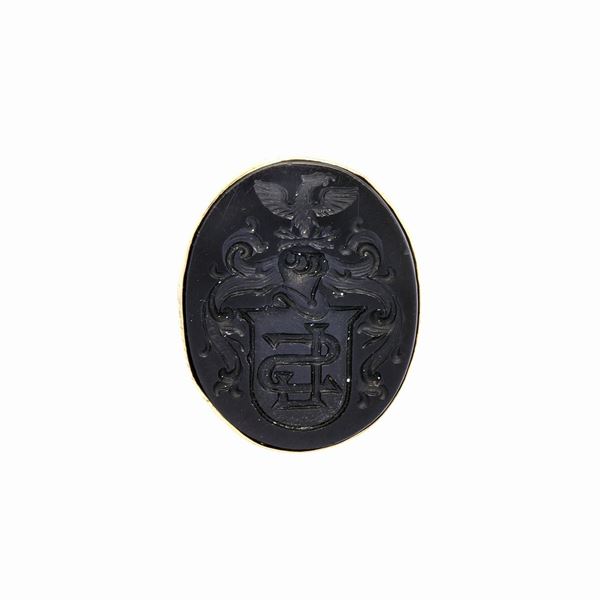 Anello con cammeo inciso