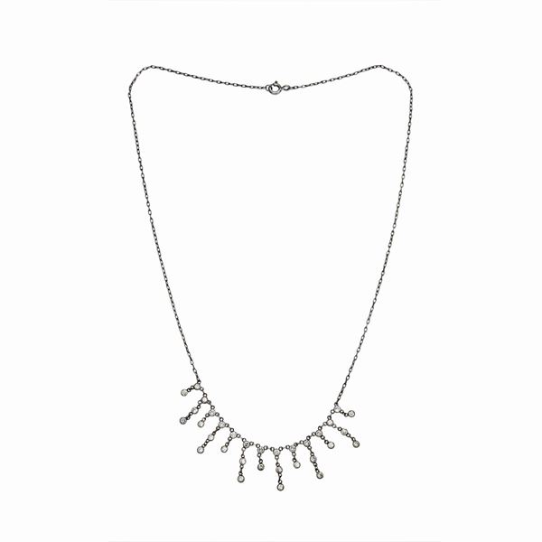 Collana con diamanti