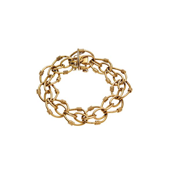 Yellow gold bracelet  - Auction Gioielli del Novecento e Orologi - Curio - Casa d'aste in Firenze