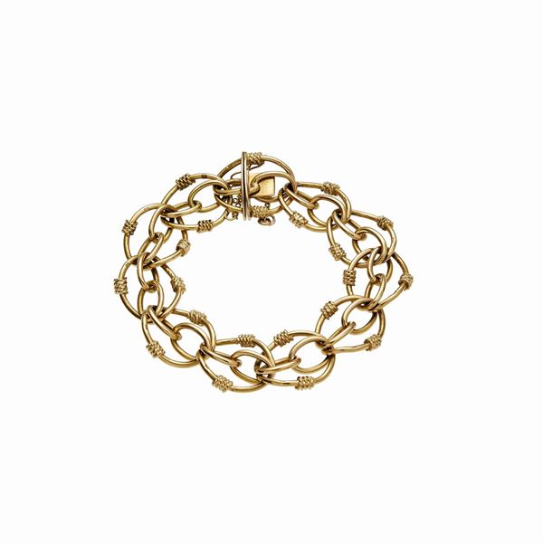 Bracciale in oro giallo