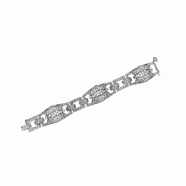 Bracciale con diamanti