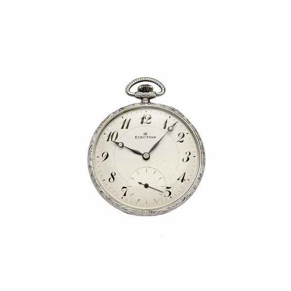 ELECTION - Orologio da tasca in oro bianco Election