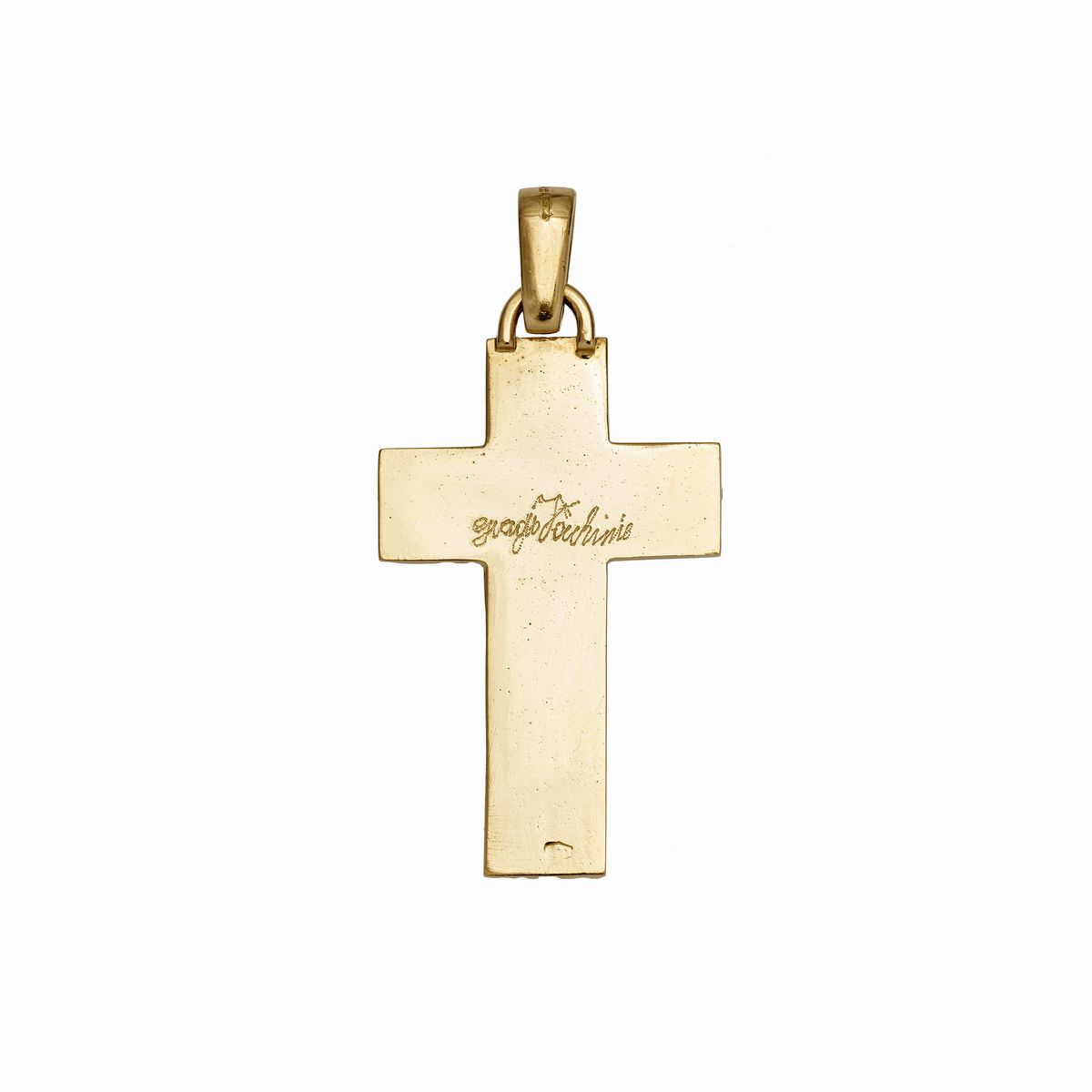 Croce in Oro Giallo e Oro Rosso Giorgio Facchini