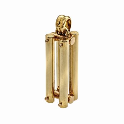 Pendente "assemblare" in Oro Giallo e Oro Rosso Giorgio Facchini