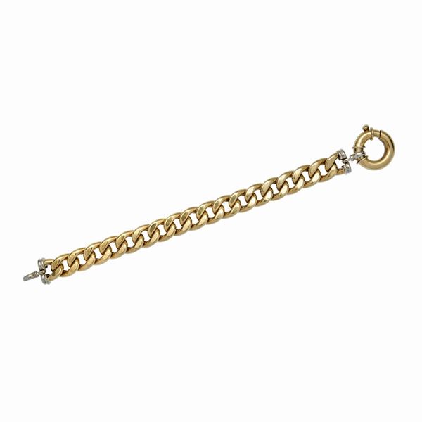 Bracelet in yellow gold