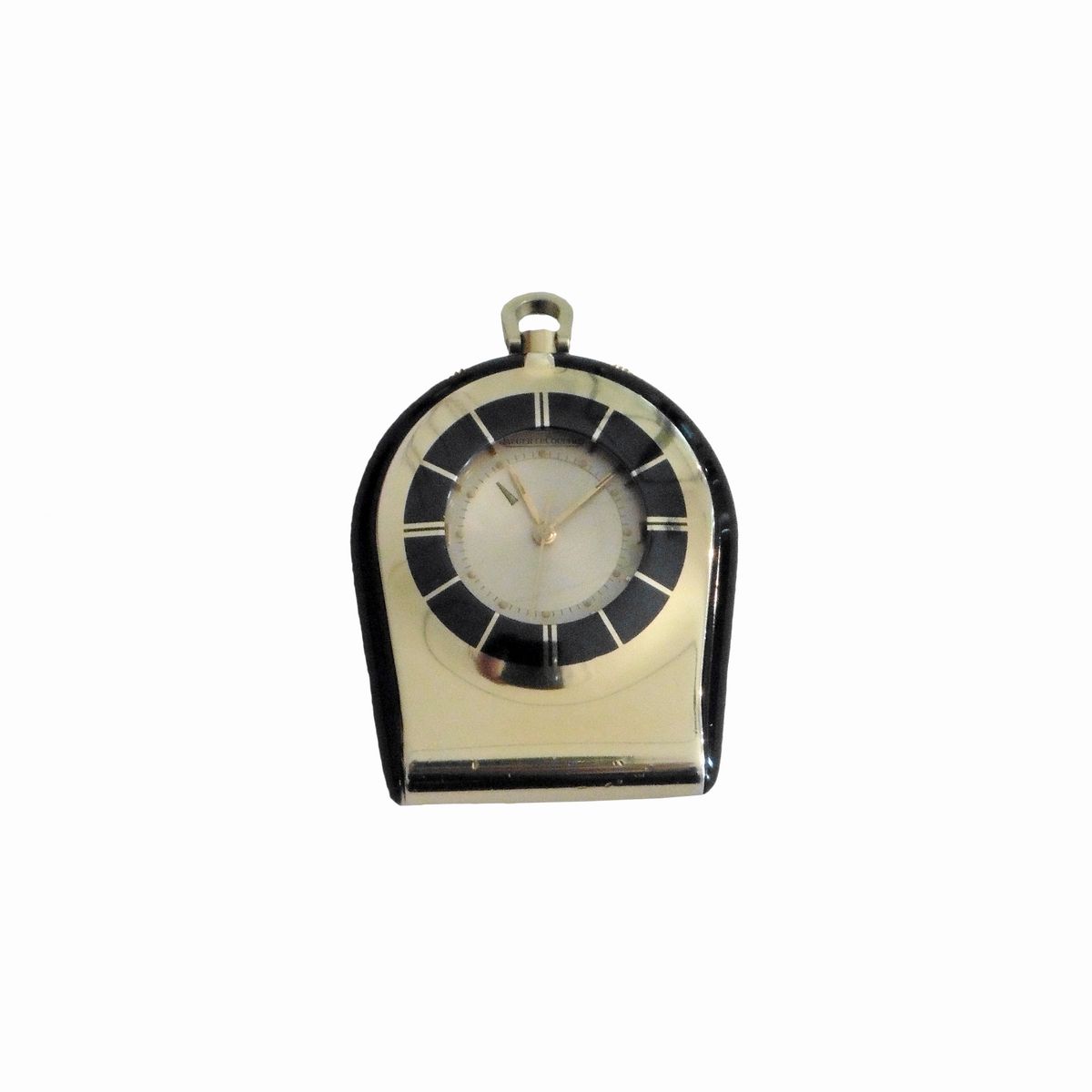 Jaeger Lecoultre - Sveglia da Viaggio in Oro Giallo e Smalto Nero Jager Lecoultre