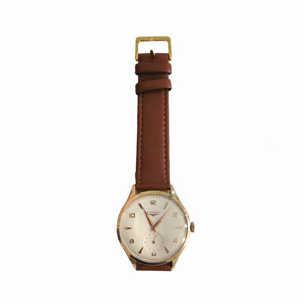 LONGINES : Orologio da polso in oro giallo Longines  - Asta Gioielli Antichi, Moderni, di Design e Orologi - Curio - Casa d'aste in Firenze