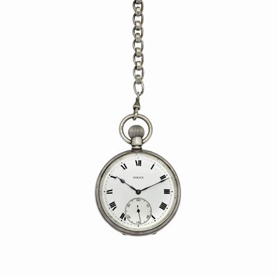 Orologio da Tasca in Argento Rolex