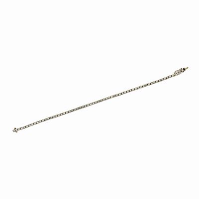 Bracciali Tennis in Oro Bianco e Diamanti