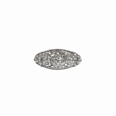 Spilla in Platino e Diamanti