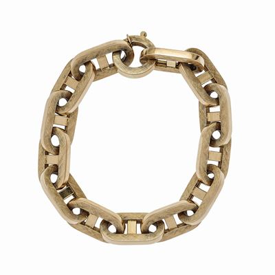 Bracciale in Oro Giallo uno a Erre