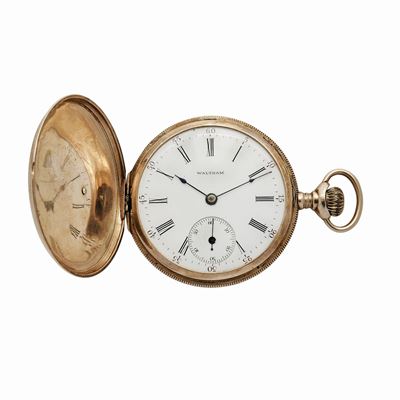 Orologio da Tasca in Oro a Basso Titolo Whaltam