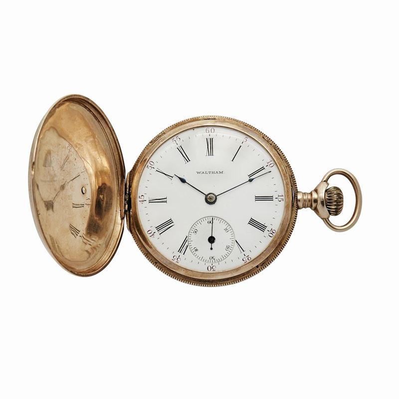Waltham Company - Orologio da Tasca in Oro a Basso Titolo Whaltam