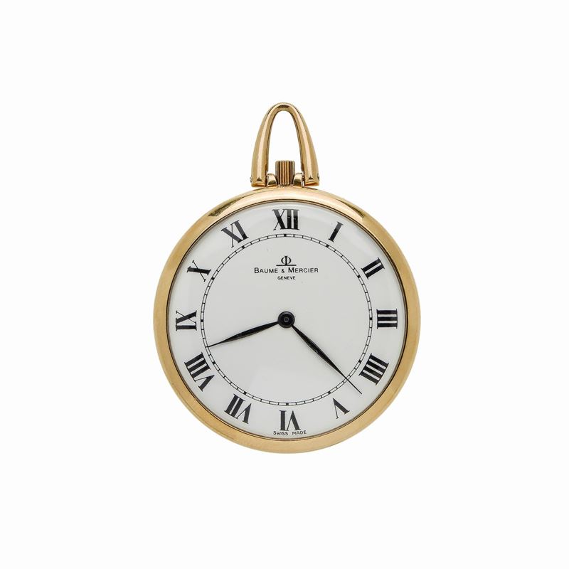Orologio da Tasca in Oro Giallo Baume & Mercier