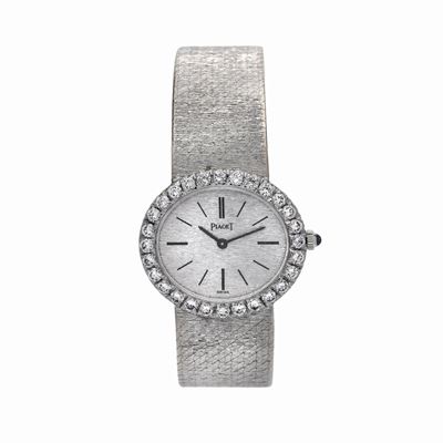 Orologio da Signora in Oro Bianco e Diamanti Piaget