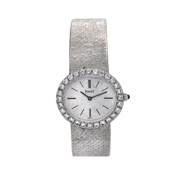 PIAGET - Lady's watch in white gold and diamonds Piaget