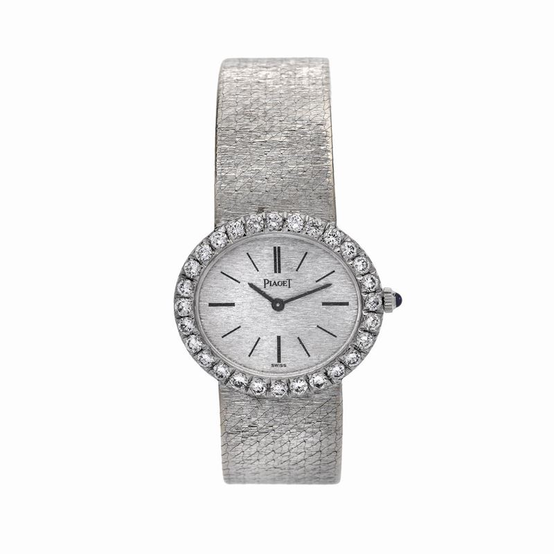 Orologio da Signora in Oro Bianco e Diamanti Piaget