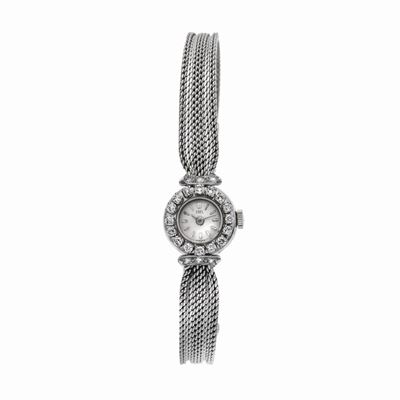 Orologio da Signora in Oro Bianco e Diamanti Ebel