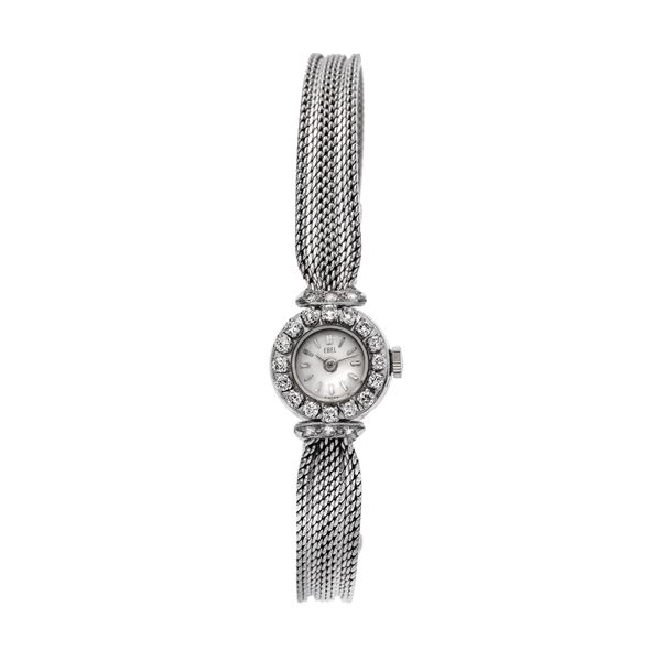 EBEL - Lady's watch in white gold and diamonds Ebel
