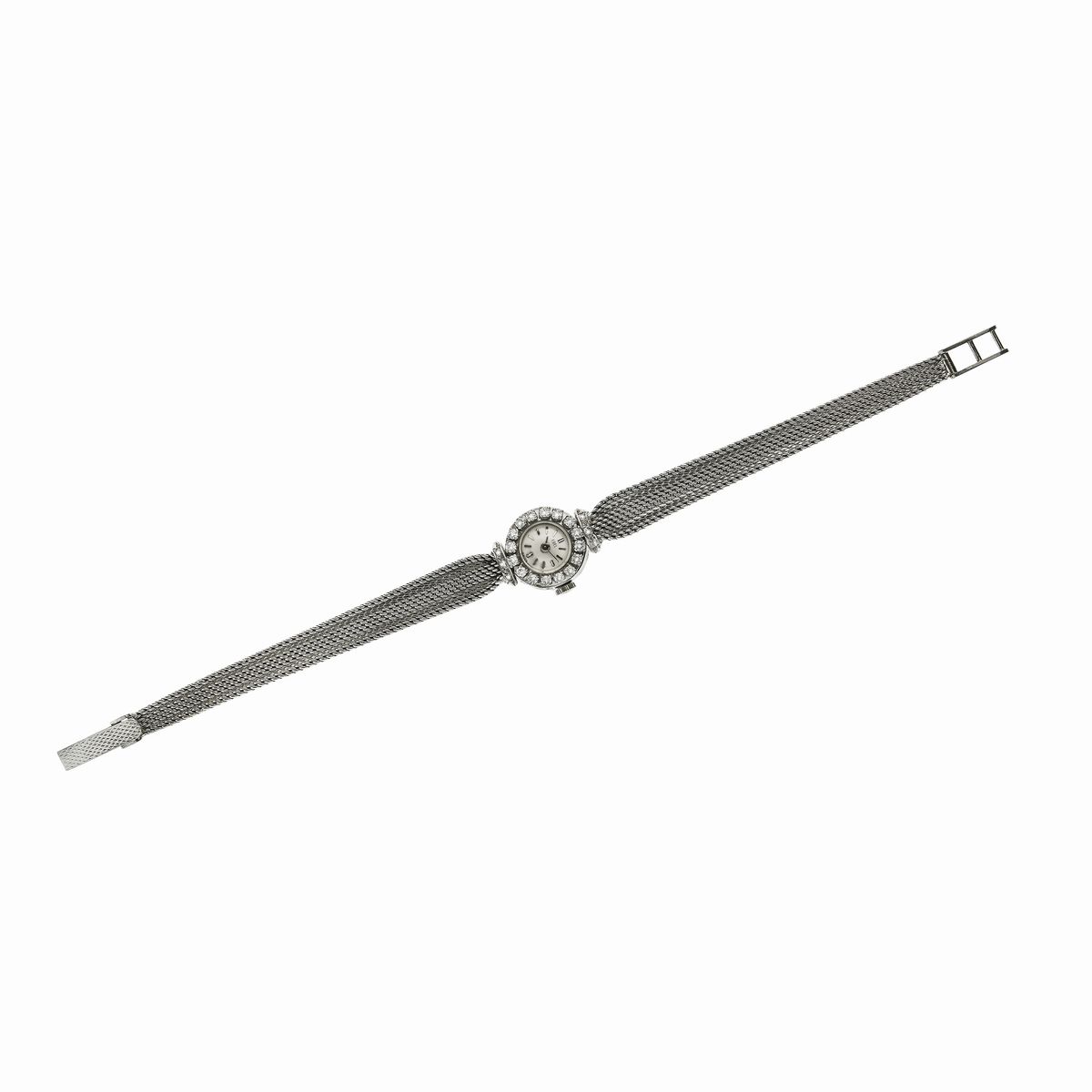 Orologio da Signora in Oro Bianco e Diamanti Ebel