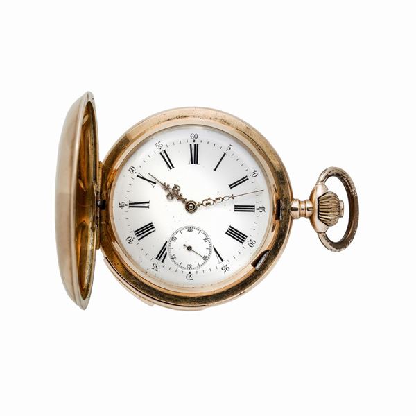 Orologio da tasca in oro giallo