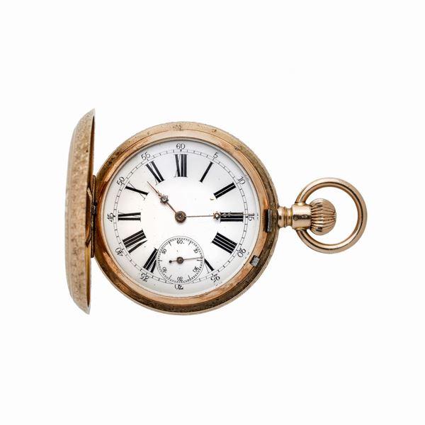 Orologio da tasca in oro giallo