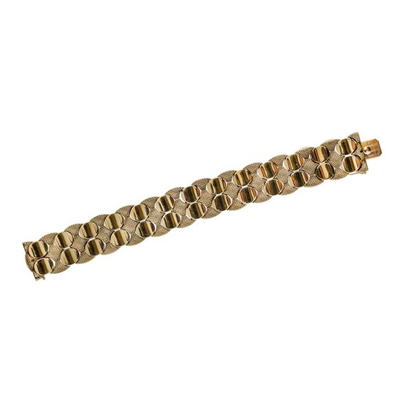 Bracelet in yellow gold  - Auction Antique Jewelry, Modern and Watches - Curio - Casa d'aste in Firenze
