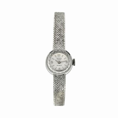 Orologio da Signora in Oro Bianco Roen