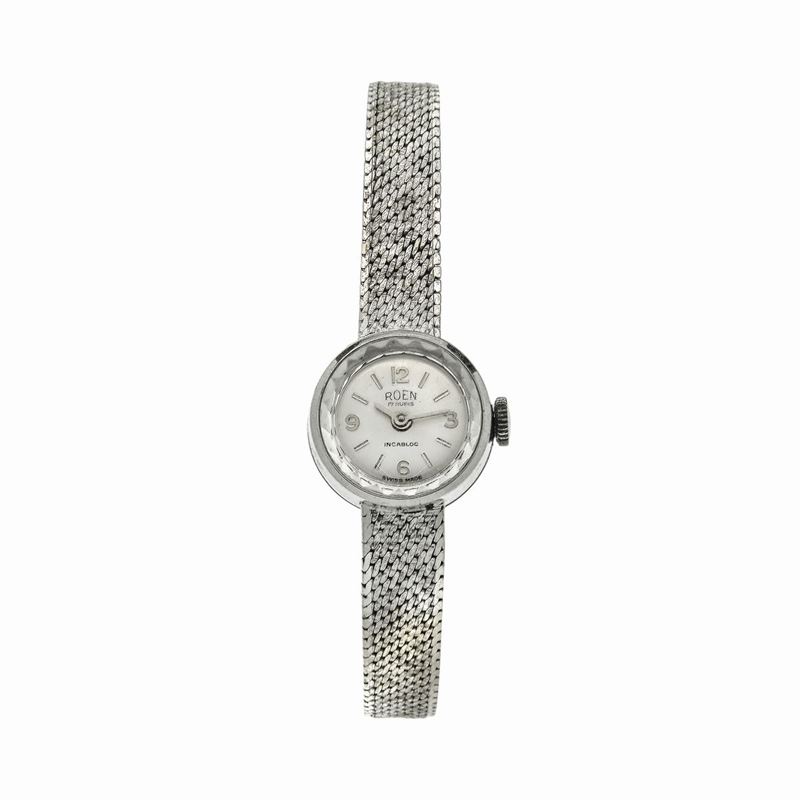 Orologio da Signora in Oro Bianco Roen