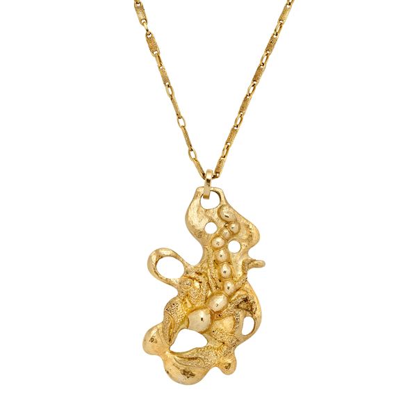 TORRINI : Scorpio pendant in yellow gold Torrini  - Auction Antique Jewelry, Modern and Watches - Curio - Casa d'aste in Firenze