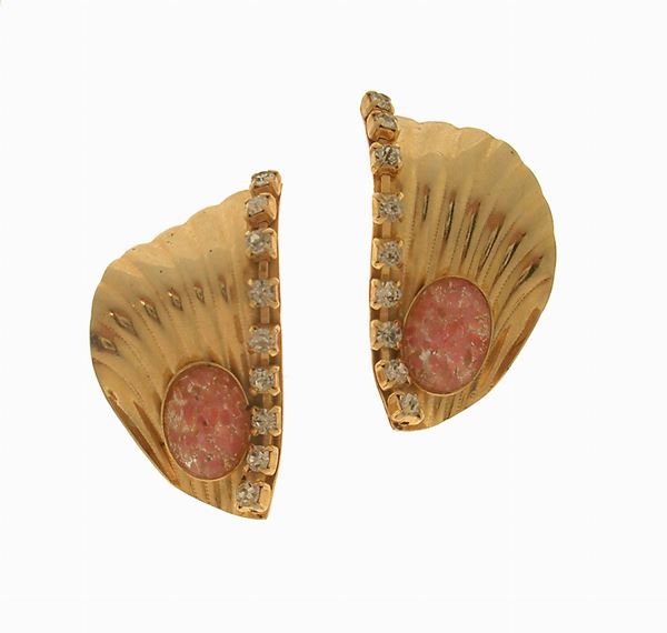 ARTIGIANA FIORENTINA BIGIOTTERIA : Paio di orecchini, Artigiana Fiorentina Bigiotteria  - Asta Bijoux e Fashion Jewelry - Curio - Casa d'aste in Firenze