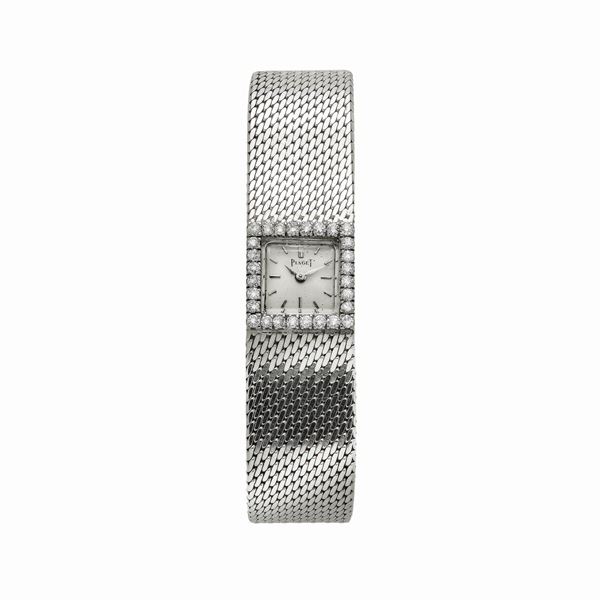 PIAGET - Lady's watch in white gold and diamonds Piaget