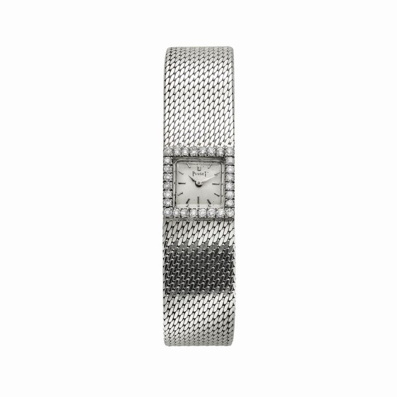 Orologio da Signora in Oro Bianco e Diamanti Piaget