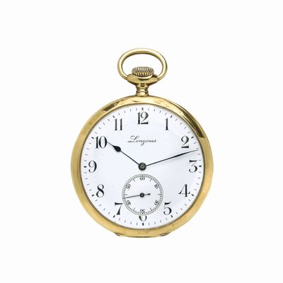 Orologio da Tasca in Oro Giallo Longines
