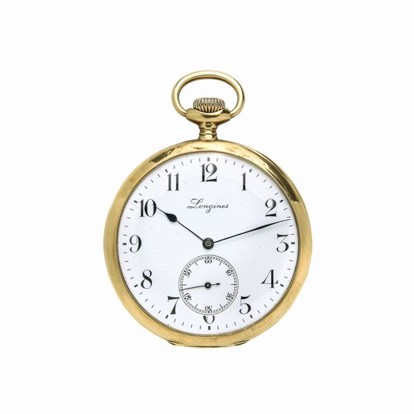 LONGINES - Orologio da tasca in oro giallo Longines