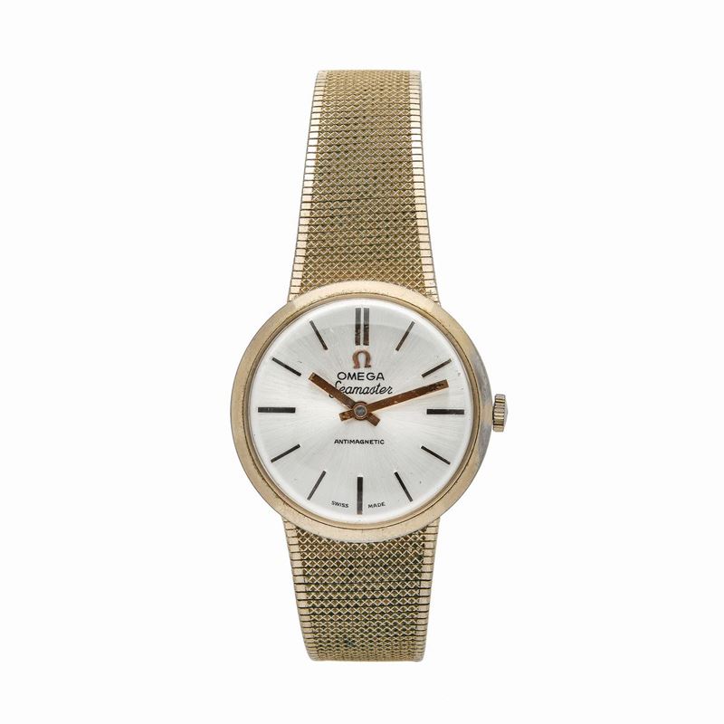 Orologio da Polso in Oro Giallo Omega Seamaster