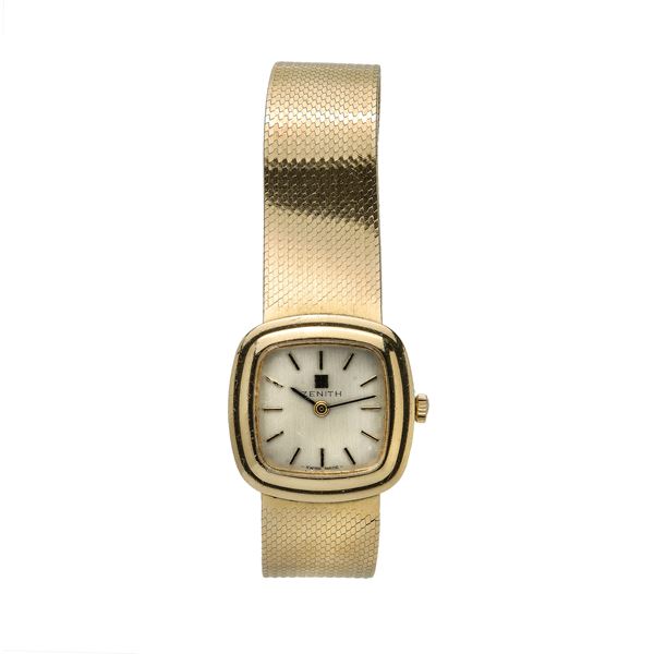 ZENITH : Lady's watch in yellow gold Zenith  - Auction Antique Jewelry, Modern and Watches - Curio - Casa d'aste in Firenze